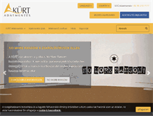 Tablet Screenshot of adatmentes.kurt.hu
